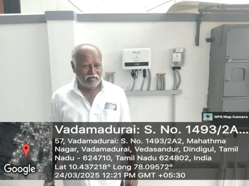 solar panel in vadamadurai